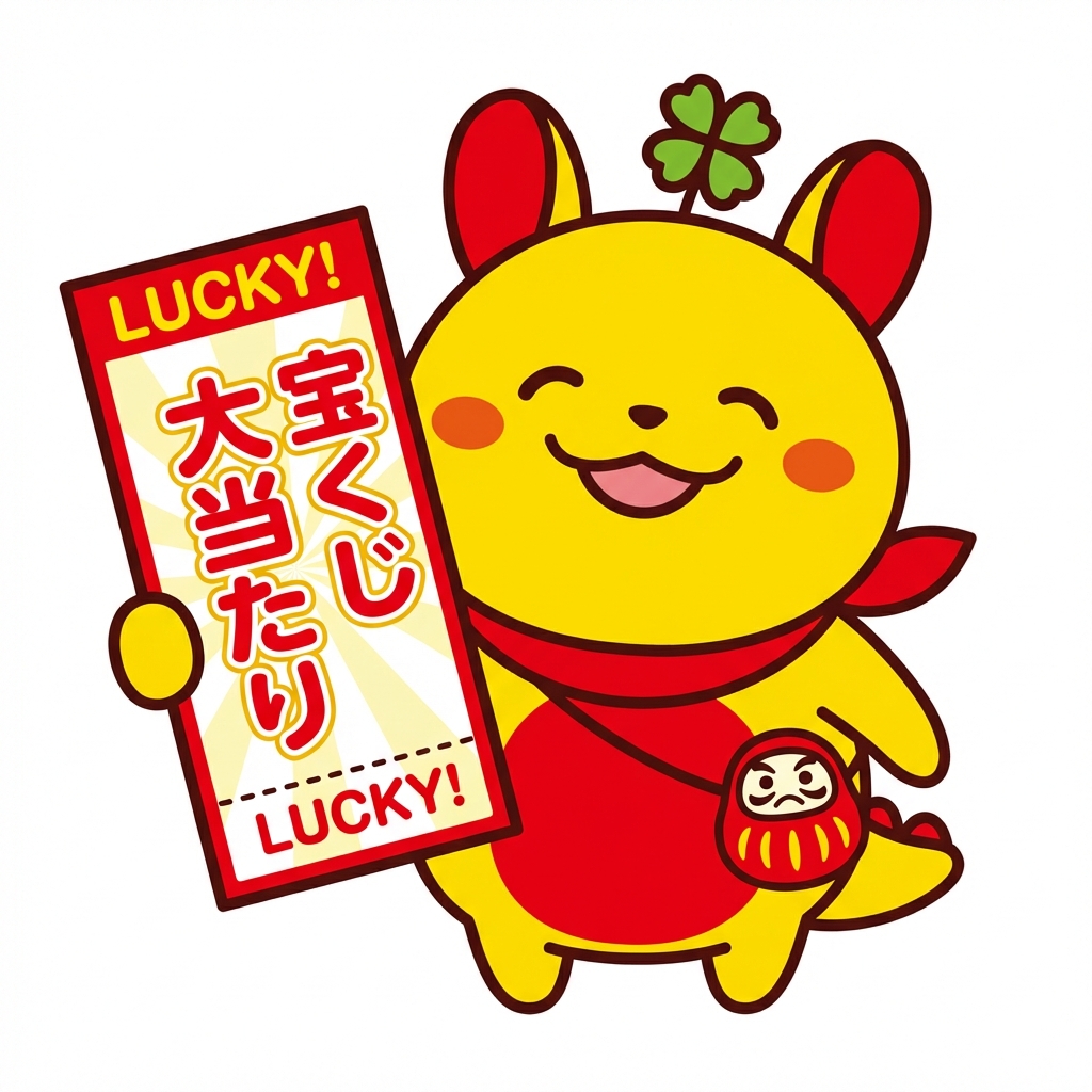 宝くじマスコット